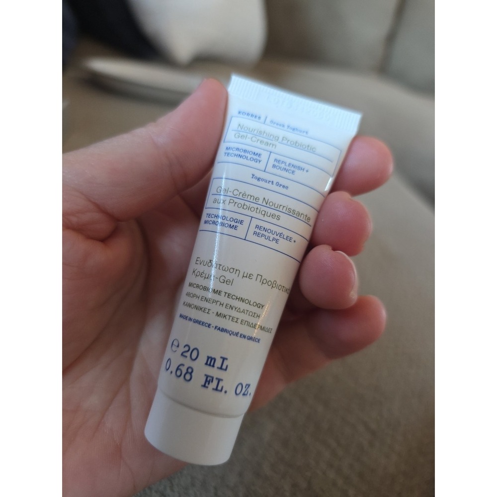 Korres Greek Yoghurt Nourishing Probiotic Gel-Cream Sample Size‎ New & Sealed